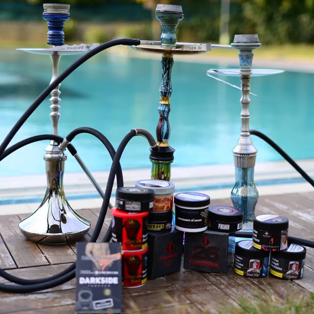 Nargile ve aroma kutuları