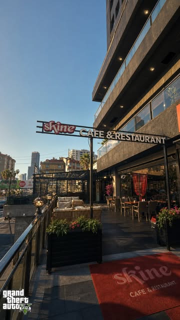 Shine dış cephe ve teras